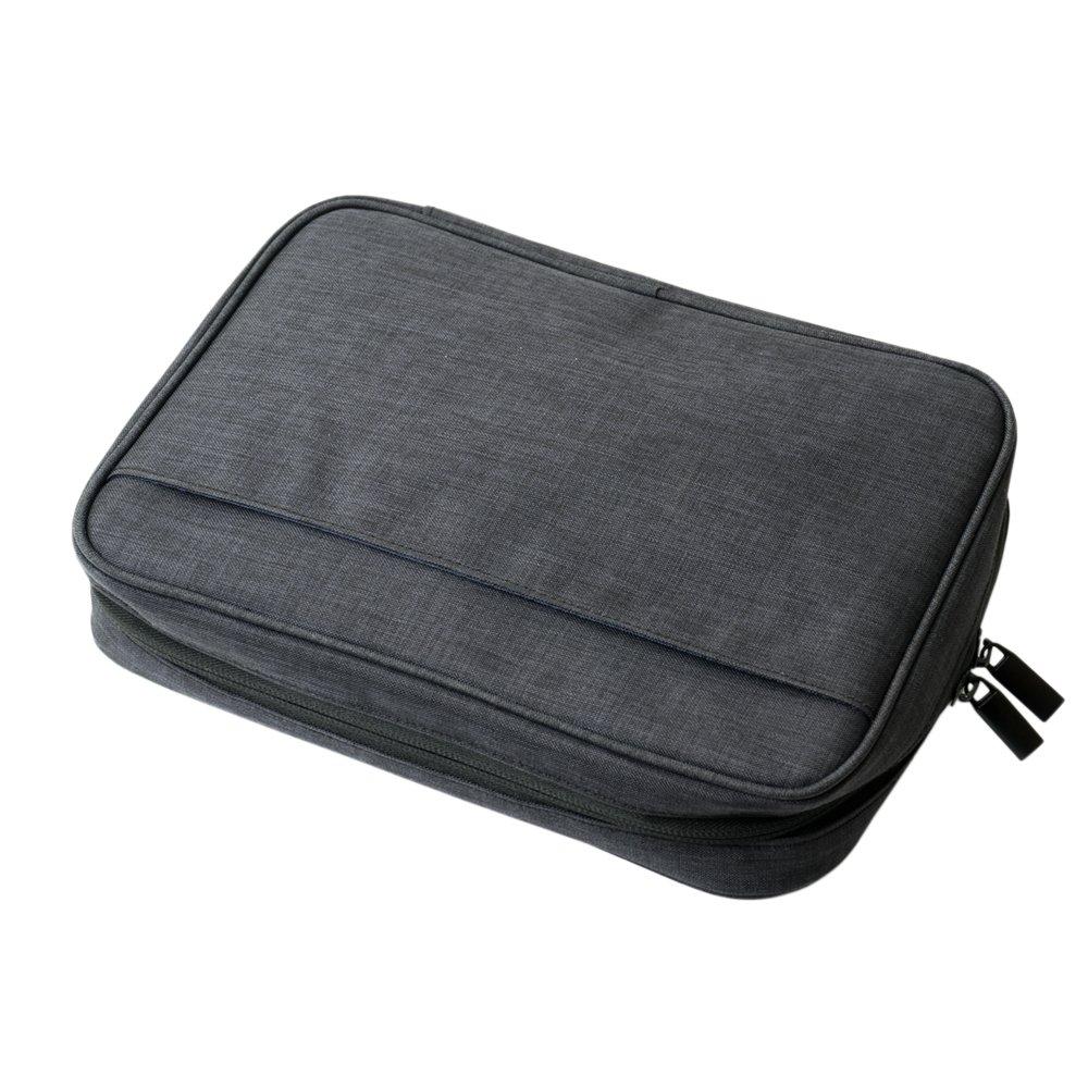 Miyoshi MCO Bag-in-Bag Gadget Case, Large Capacity, Black, BAG-GE02BK