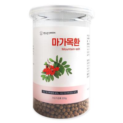 Hello Green Mountain Ash Pills (Ran Ash Fruit, Rowan Bark, Hyssop Moth Tree), 200g, 1 Piece