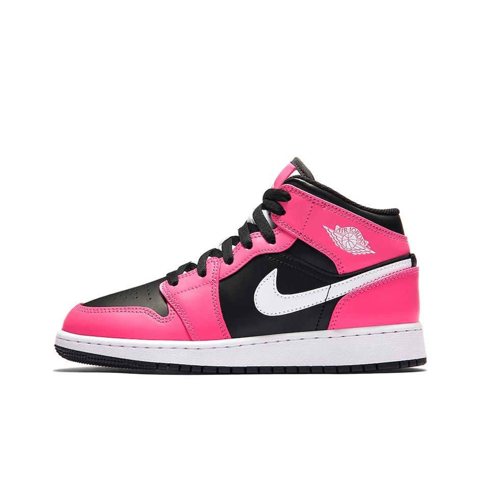 New Jordan 1 Mid Pinksicle GS 555112-002