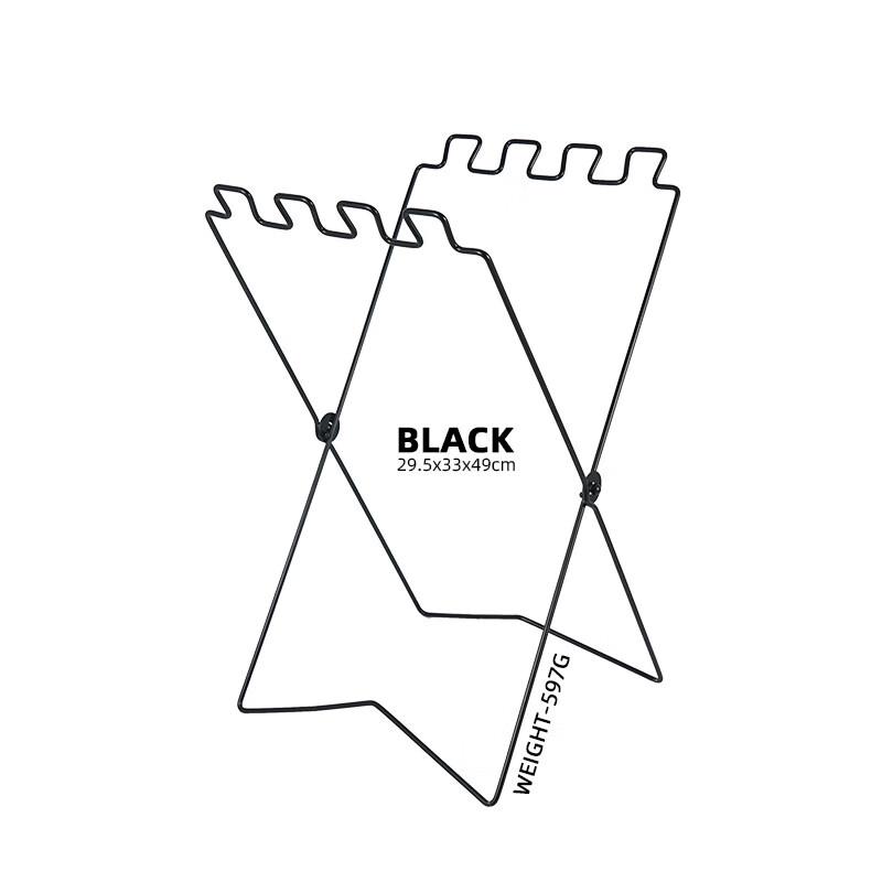 Aurora Outdoor Foldable Trash Bag & Storage Rack