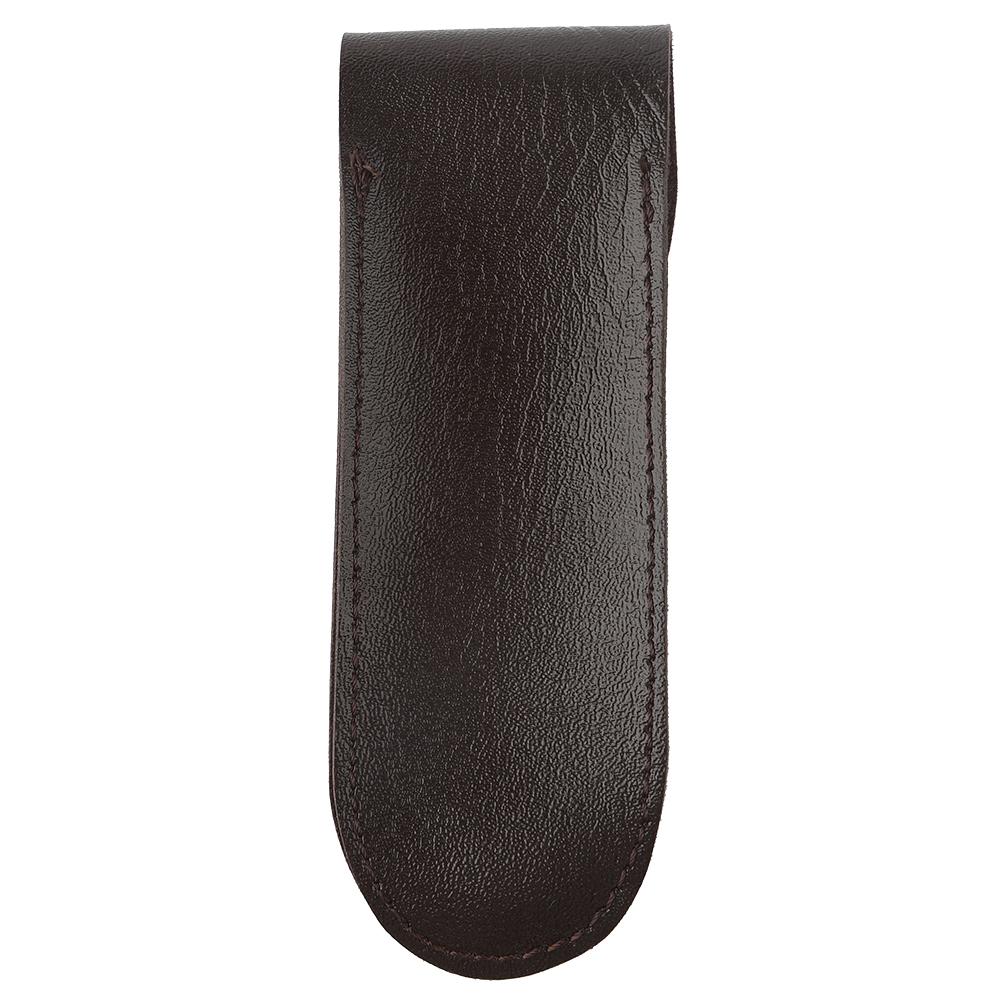 New Bottle Opener Leather Case Small Leather Bag Leather Wine Knife Set Wine Tool PU Bag(Black)