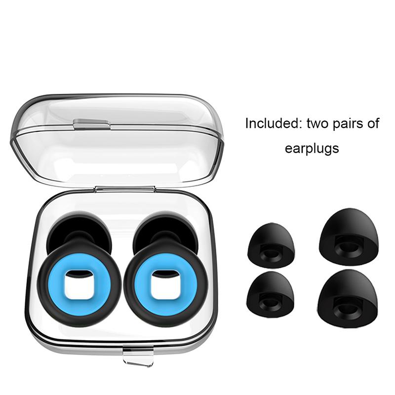 Motorcycle Noise Reduction Earplugs Silicone Soundproof Earplugs Anti-Noise Mute Earplugs For Travel Bikers Sleeping Work
