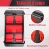 Packouts Wall Mount Metal Mounting Base Storage Toolboxes on Wall or Floor Half Width Plate for Tool Organization