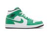 Jordan 1 Mid Lucky Green