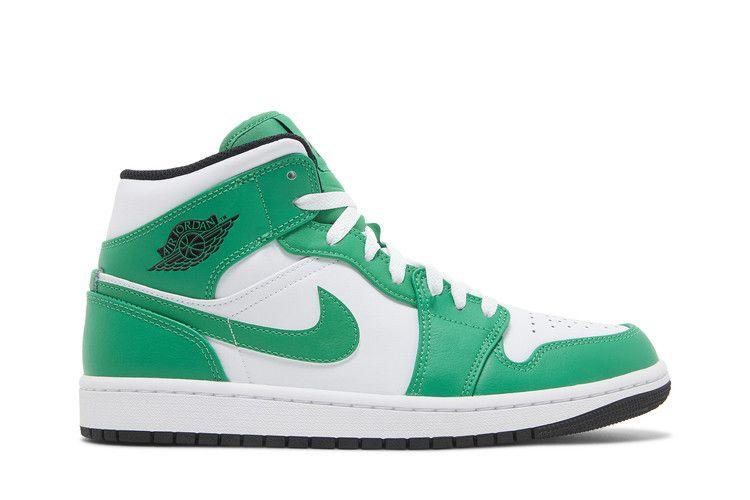 Jordan 1 Mid Lucky Green