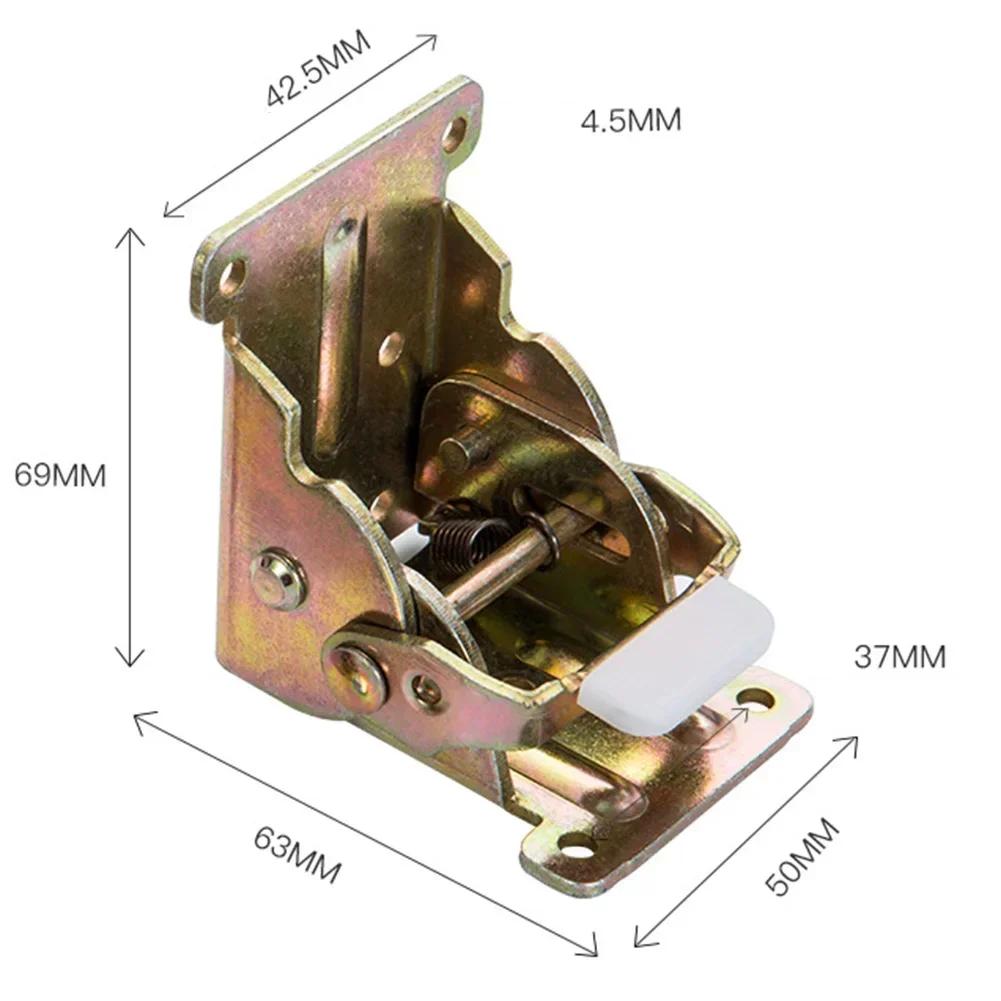 Table Leg Folding Hinge 90 Degree Hinge Extension Table Chair Bed Leg Foldable Support Brackets Furniture Hardware Accessories