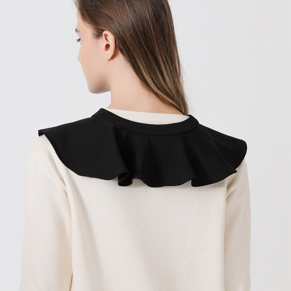 Vintage Detachable Classic Cotton Shirt Fake Collar Blouse False Collar Lapel Clothes Accessories