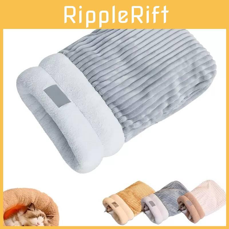 Stylish And Comfortable Cat Cave Bed Available In Multiple Colors For Trendy Cats