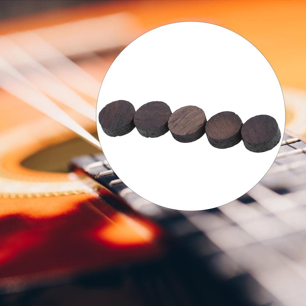 100pcs Rosewood Fretboard Inlay Dot Fingerboard Mark Point for Folk Guitar Accessories