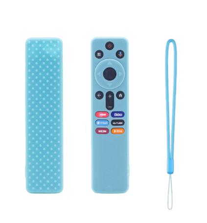 TV Remote Control Silicone Case Shockproof in the Dark Hollow Out Design Colorful