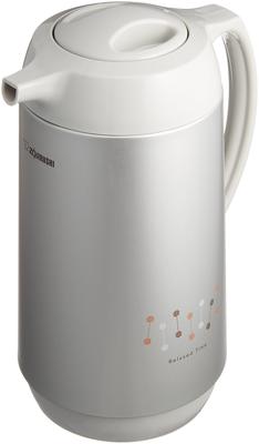 Szklany Termiczny Blat Stołu Metalowy Termos, Garnek, 1000ml, Szary, AG-KD10-HM