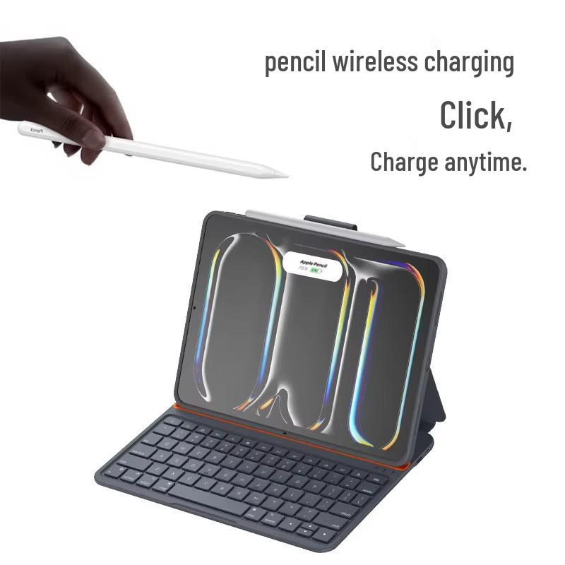 10th Gen iPad Keyboard Case for Air 6/5, Magnetic Floating Double-Sided Clip Bluetooth, 12.9" (2022)