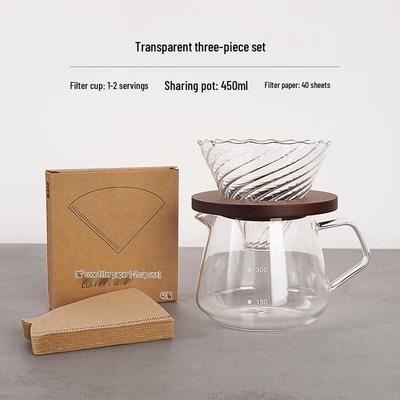 Zhao Ran Diamond Hand-Pour Coffee Server Set