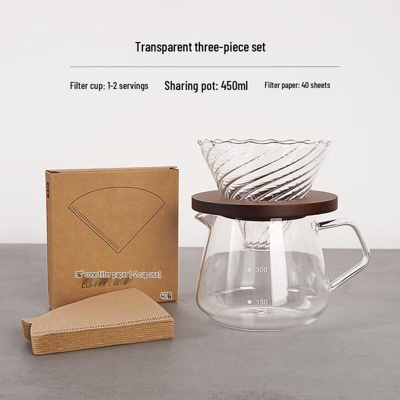 

Zhao Ran Diamond Hand-Pour Coffee Server Set