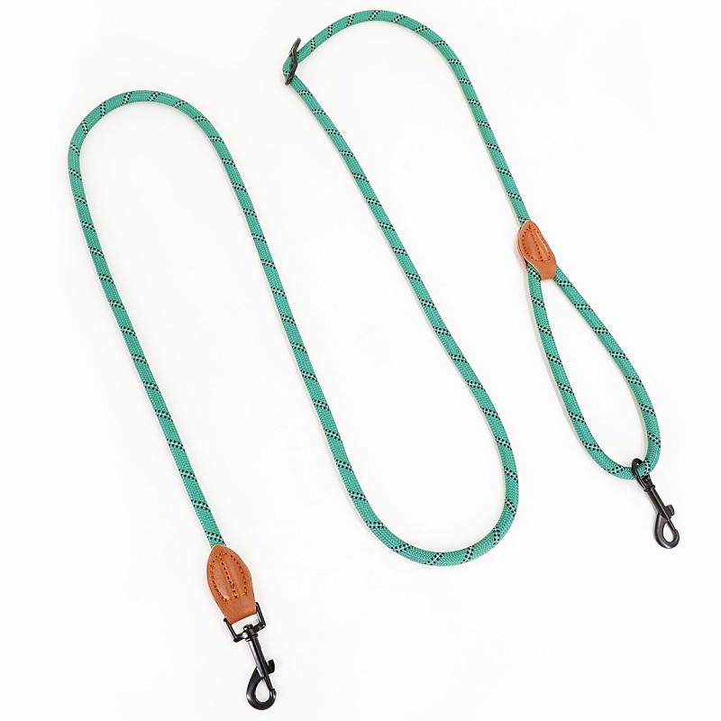 Dog Leash Hands Free Leashes for Dog Walking Adjustable Dogs Leash Reflective Dogs Chain Multi-functional Traction Rope 230cm