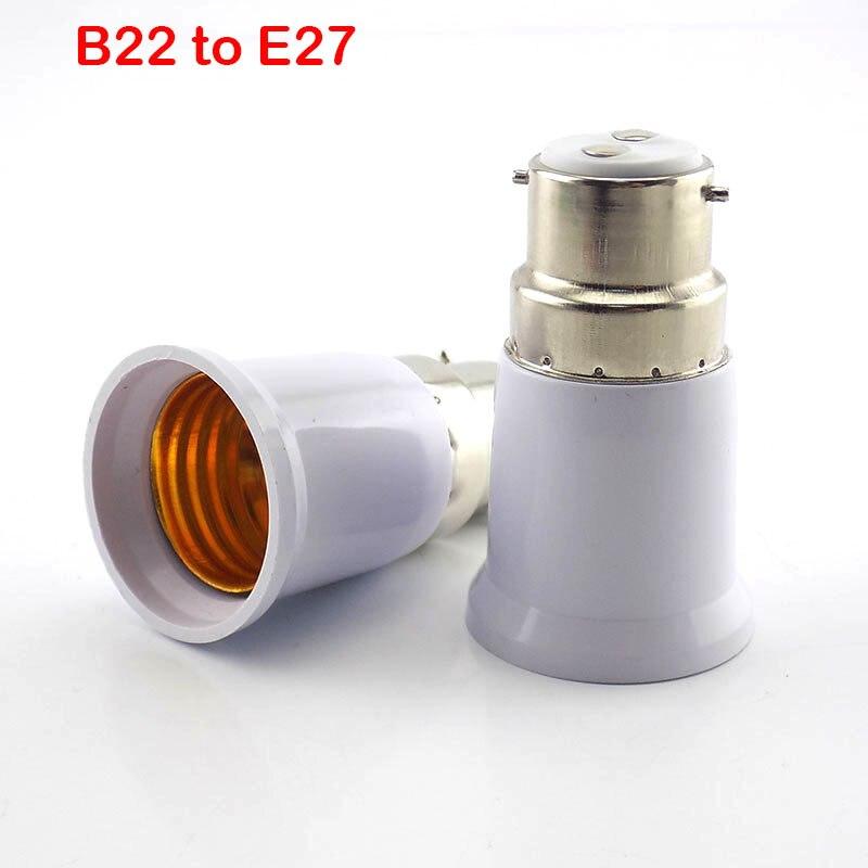 5pcs E27 GU10 G9 B22 E14 E12 Converter Led Lamp Bulb Base Conversion Holder E27 To E14 Socket Adapter