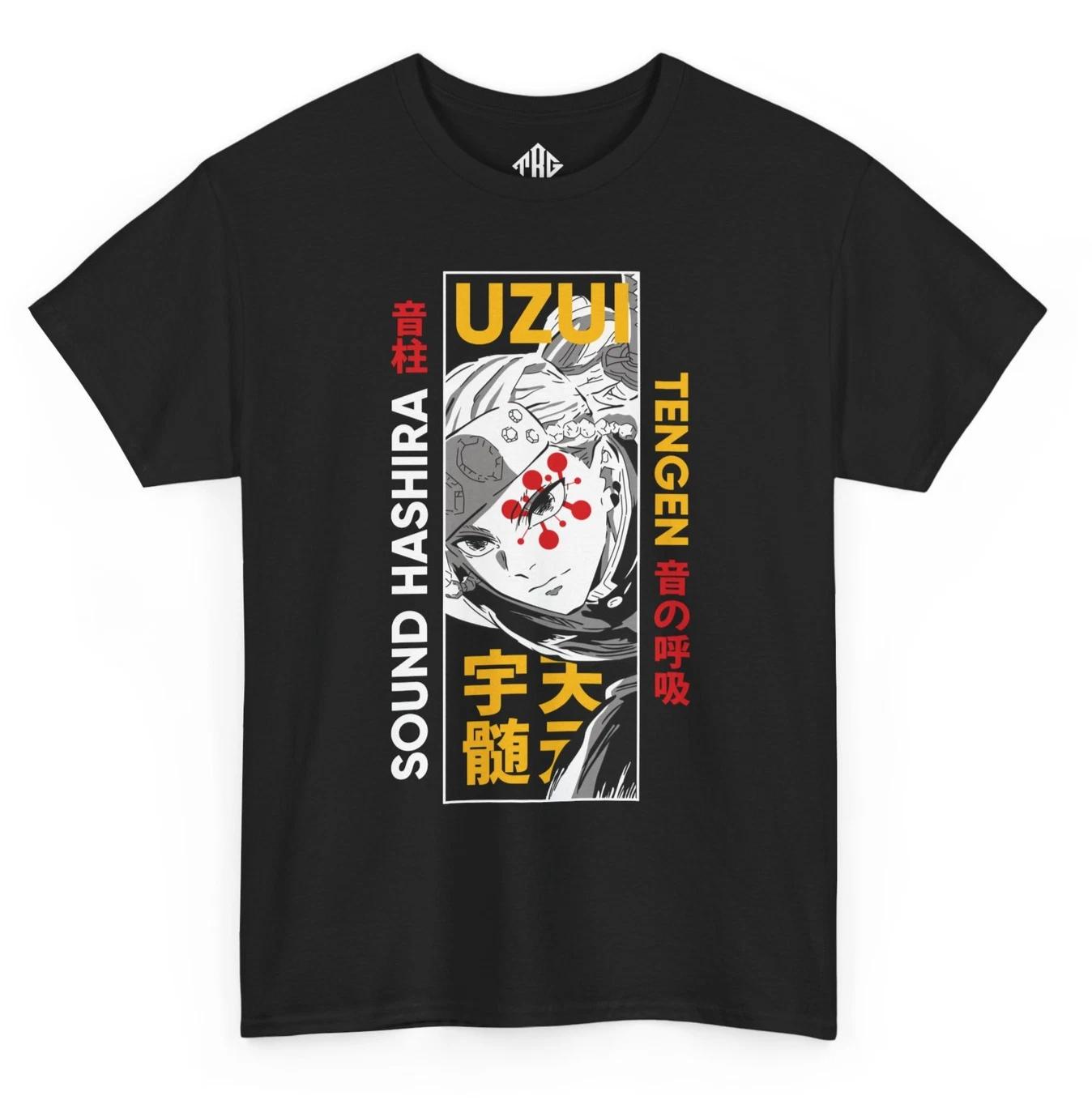 Tengen Uzui T-Shirt Demon Slayer Sound Hashira Kimetsu no Yaiba Anime Tee S