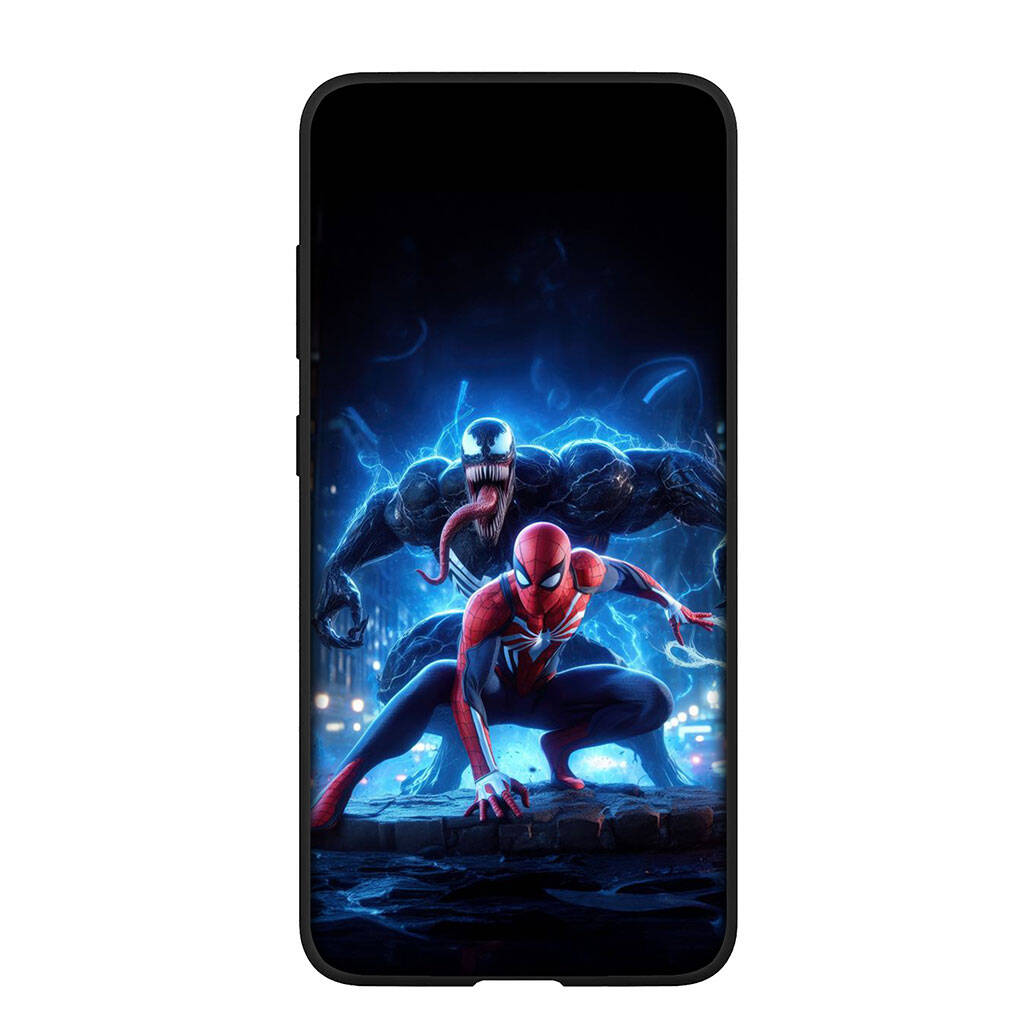 Phone Case for iPhone 17 16 15 Plus Huawei P30 P20 Lite Redmi Note 14 12 11 13 Pro Max OPPO A60 A80 A40 A18 A38 A54 Spider Man Cartoon Spiderman Cover