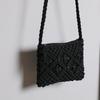 Handgefertigte Baumwollgewebte Gestrickte Quasten Umhängetasche Vintage Schulter Umhängetasche Damenmode Strand Sommer Handtaschen 2023 Tasche