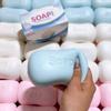 Simulationsseife Squishy Spielzeug Langsam Rückprallend PU Weich Quetschen Fidget Spielzeug Macaron Farbe Schreibtisch Dekoration Stressabbau Spielzeug Für Büro Erwachsene