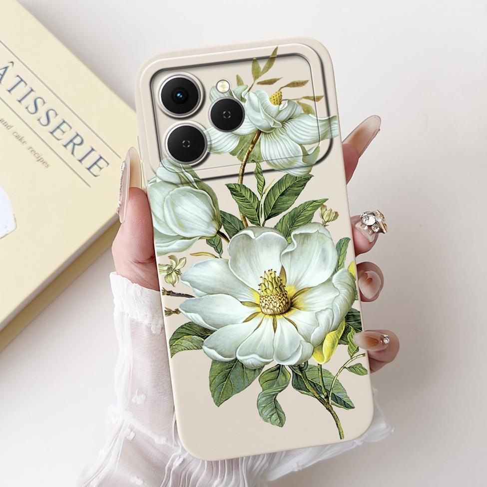 For Techno Spark 40 Case Cover Silicone Cute Cartoon Fashion Luxury Funny Cool Painted Phone Case For Tecno Spark 40 Back Cover