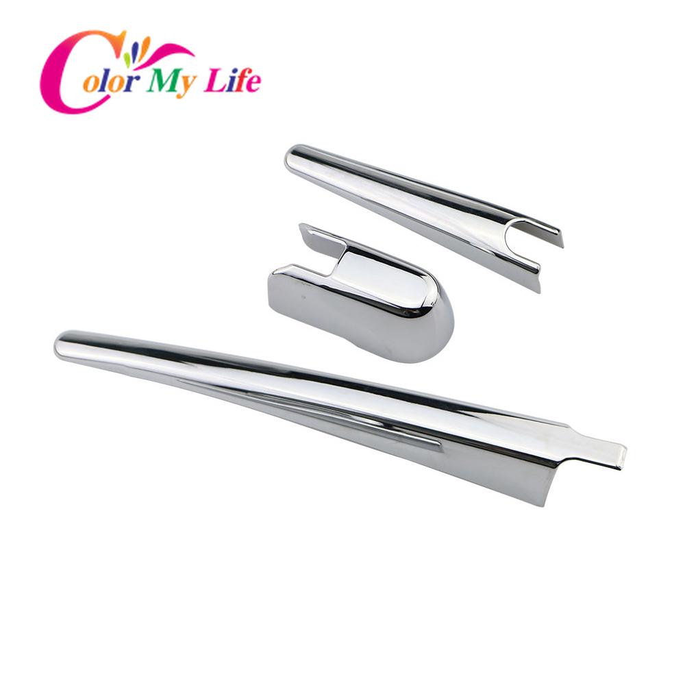 Color My Life ABS cromat capac ștergător mașină spate paiete pentru Honda HRV HR-V Vezel 2015 - ornamente ștergătoare geam din spate