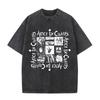 New In Top & Tees Mens T-Shirt Camisetas Rock Band Alice In Chains Dirt Washed Vintage Short Sleeved Round Neck Y2k Tshirt