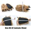 Fashion Animals Beast Claw Shoes Slides for Men Fun Chunky Fuzzy Slippers Male Plush Warm Bear Paw Lovers Funny Slippers