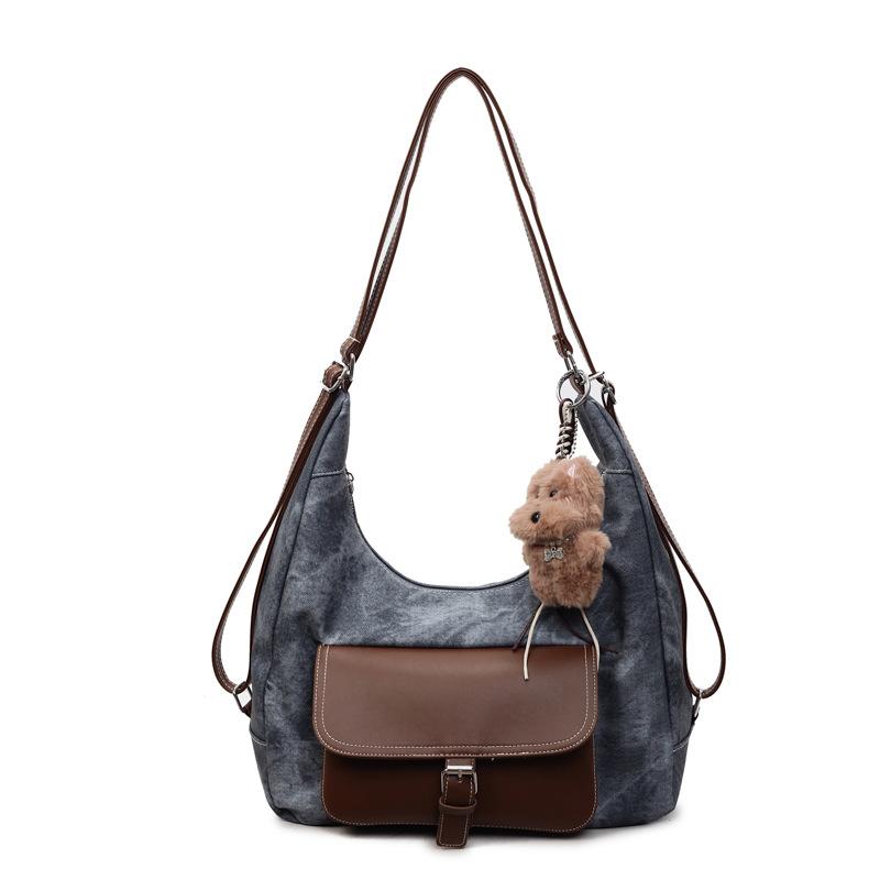 Large capacity bag women's 2025 new backpack, premium texture travel shoulder bag, commuter tote bag