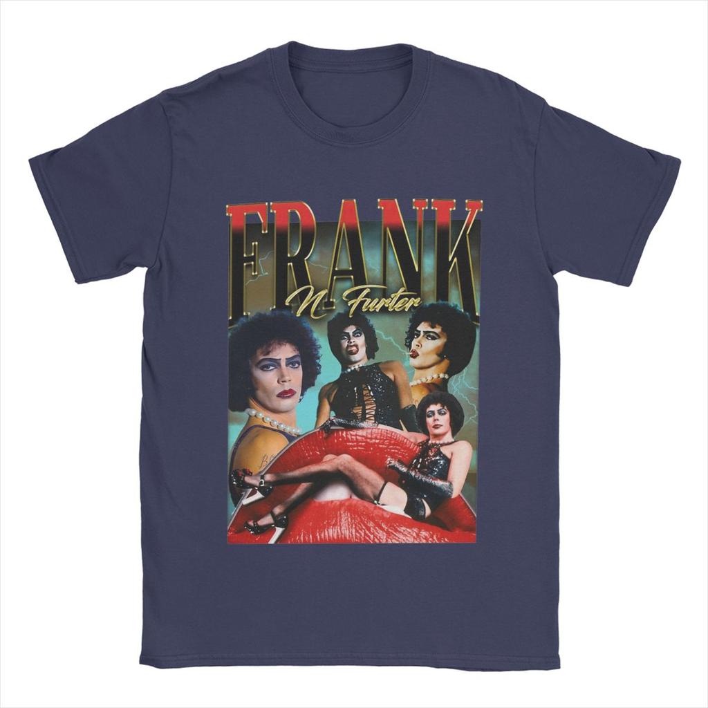 Neformální trička Frank N Furter The Rockys Horror Picture Show Pánská s kulatým výstřihem 100% bavlna Tričko s krátkým rukávem Dárková tílka