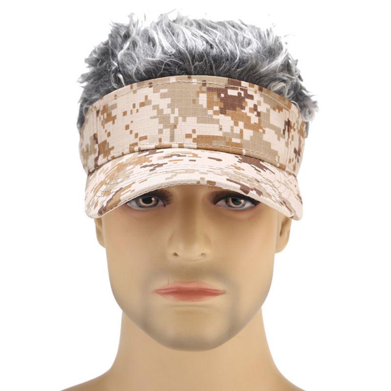 Adjustable Snapback Wig Baseball Hat 