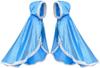 LONTG Hooded Princess Long Perfect for Christmas and Perfect for Boys and Kids' Cape, Costume, Cape, Poncho, Cosplay, Performances, Halloween,