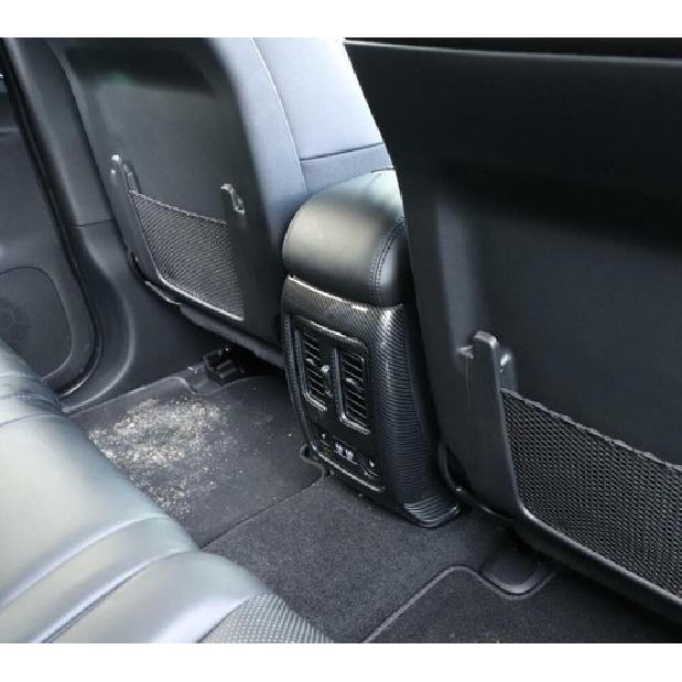 Fit For Dodge Durango 2011- ABS Carbon Fiber Rear Air Vent Outlet Cover Trim