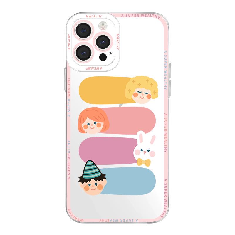 

Прозрачный чехол Zhitai Cute Shadow для iPhone 15 Pro Max и 14 Pro Max iPhone 11