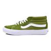 Vans Sk8 Canvas Tendência de Moda Tênis de Skate Cano Médio Unissex Verde Militar VN0A3WM3609