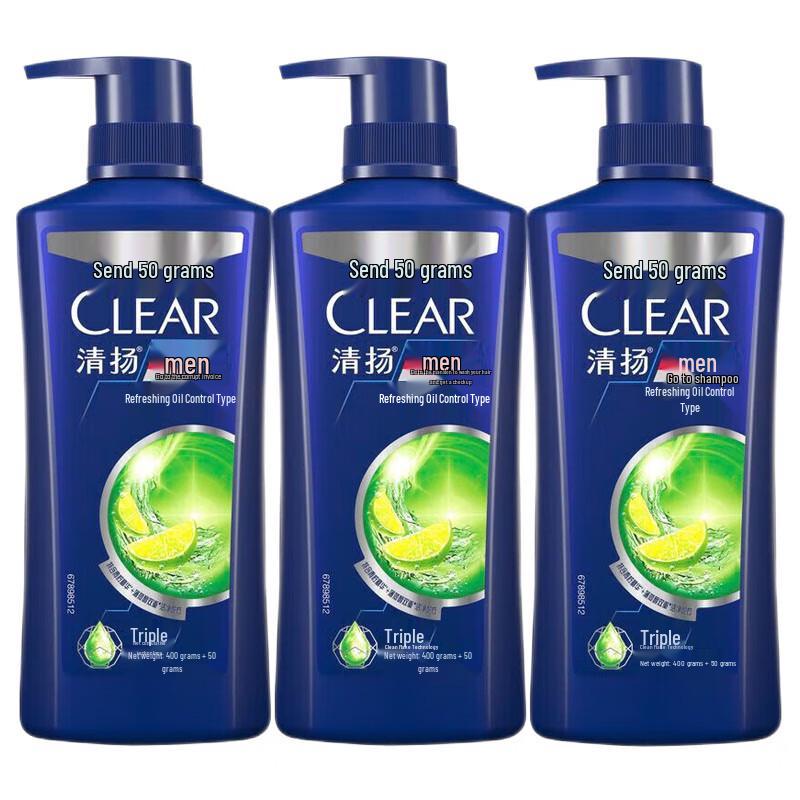 

Clear Men Anti-Dandruff Refreshing Oil Control Shampoo