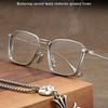 Ultralight Anti Blue Light Glasses Square Frame Optical Eyeglasses Fashion Men's Eyewear  Daily Use