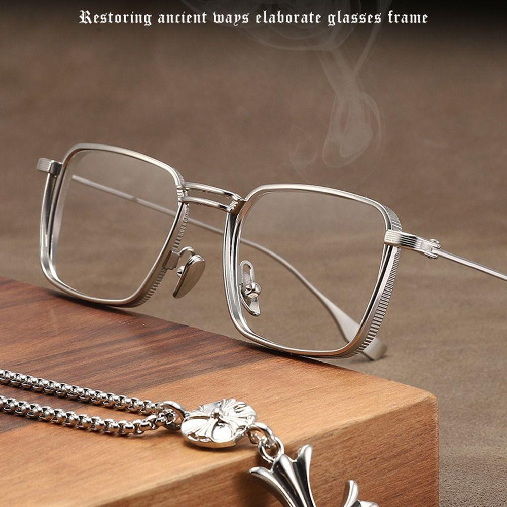 Ultralight Anti Blue Light Glasses Square Frame Optical Eyeglasses Fashion Men's Eyewear  Daily Use