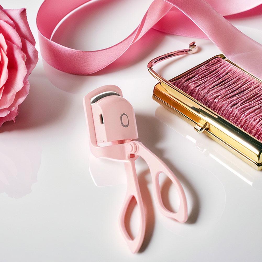 Electric Eyelash Curler Portable Design Long Lasting Styling Curler Easy To Use Heated Eyelash Curler All Day Perfect Curling