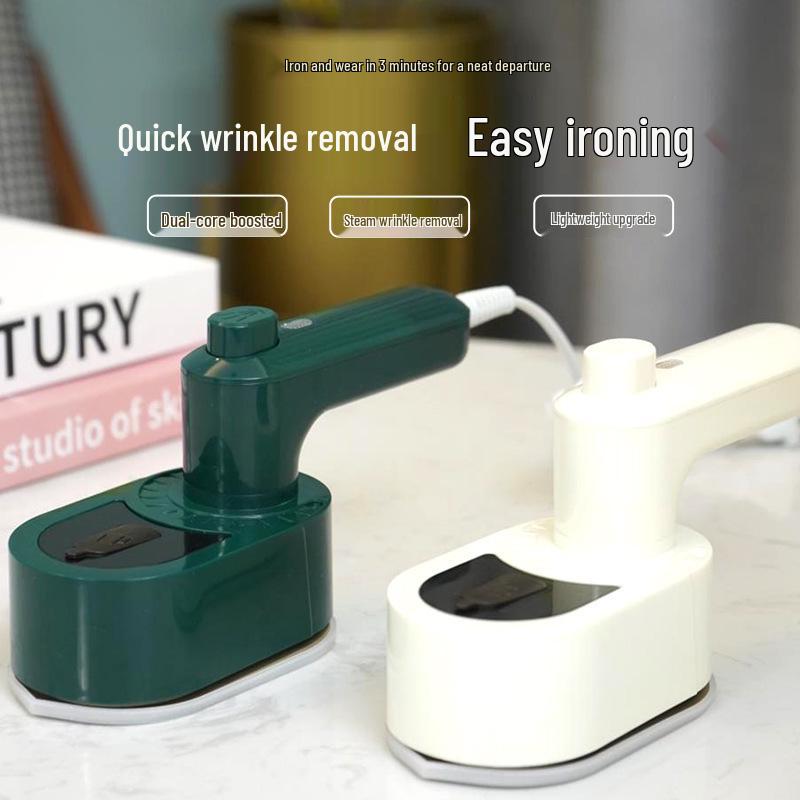Portable 2-in-1 Garment Steamer & Mini Iron for Home and Travel