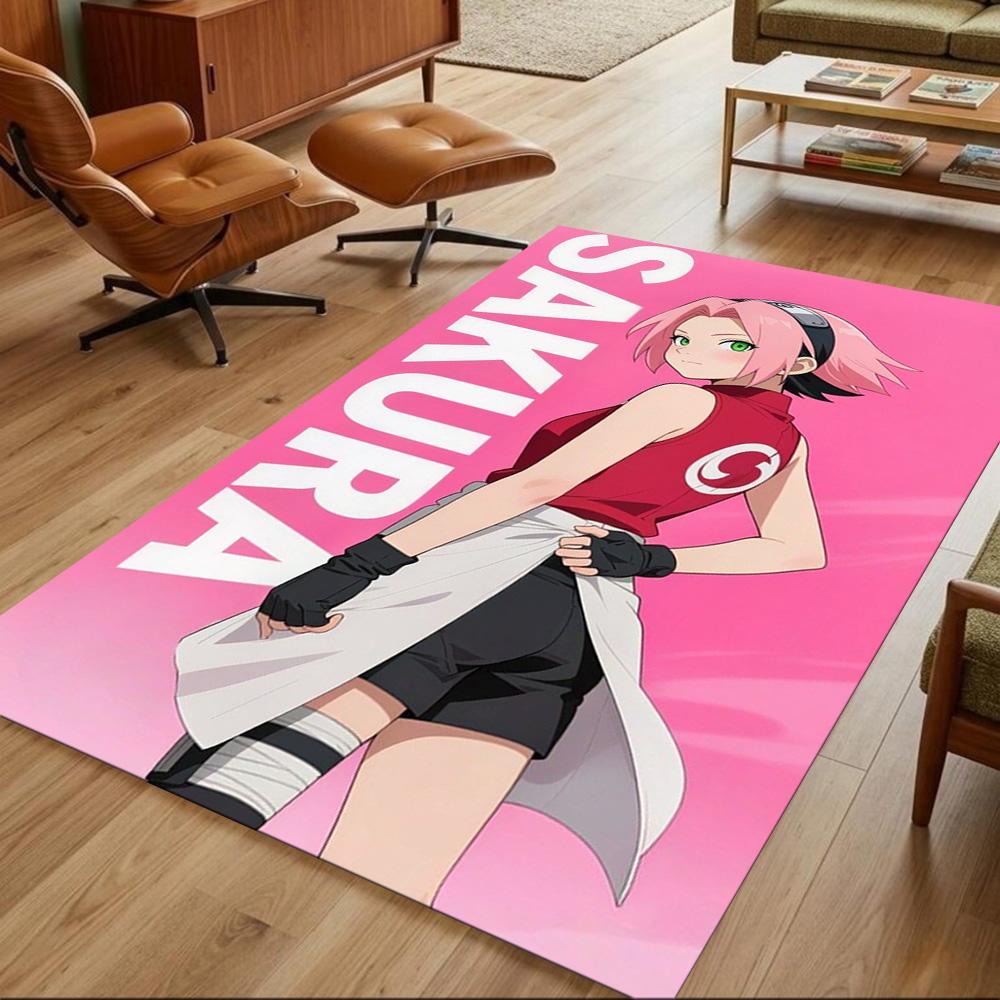 Naruto Floor Rug Office Rug Suitable for Dormitory Playrooms Game Room Foyer Antislip Carpet Decorate Offices Wedding Party Gift