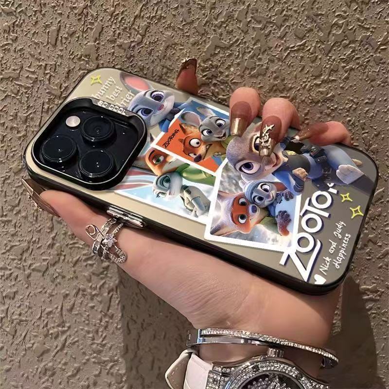 The new cartoon is suitable for iphone17 mobile phone case 11 Apple 16promax/15 anti-drop 14pro13 Europe and America 12