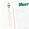 Christmas Word Puzzle Poster 31x19-Inch Seasonal Party Interactive Family Game Poster Size Christmas Word Search Game