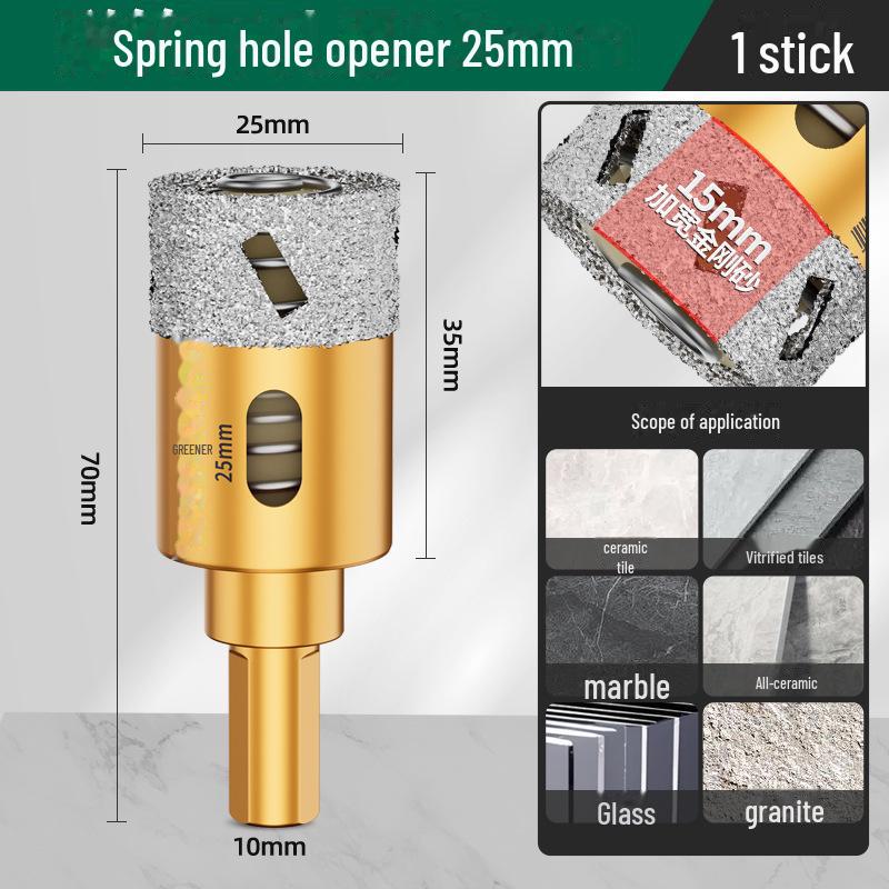 Green Forest Ceramic and Glass Tile Drill Bit