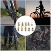 10Pcs Bike Tire Valve Adapter,   Valve Adapter French Brass Conversion Set for Nozzle Nozzle Tool   Tool