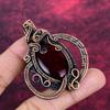 Red Fire Labradorite Gemstone Pendant Decent Jewelry Copper Wire Wrapped Pendant