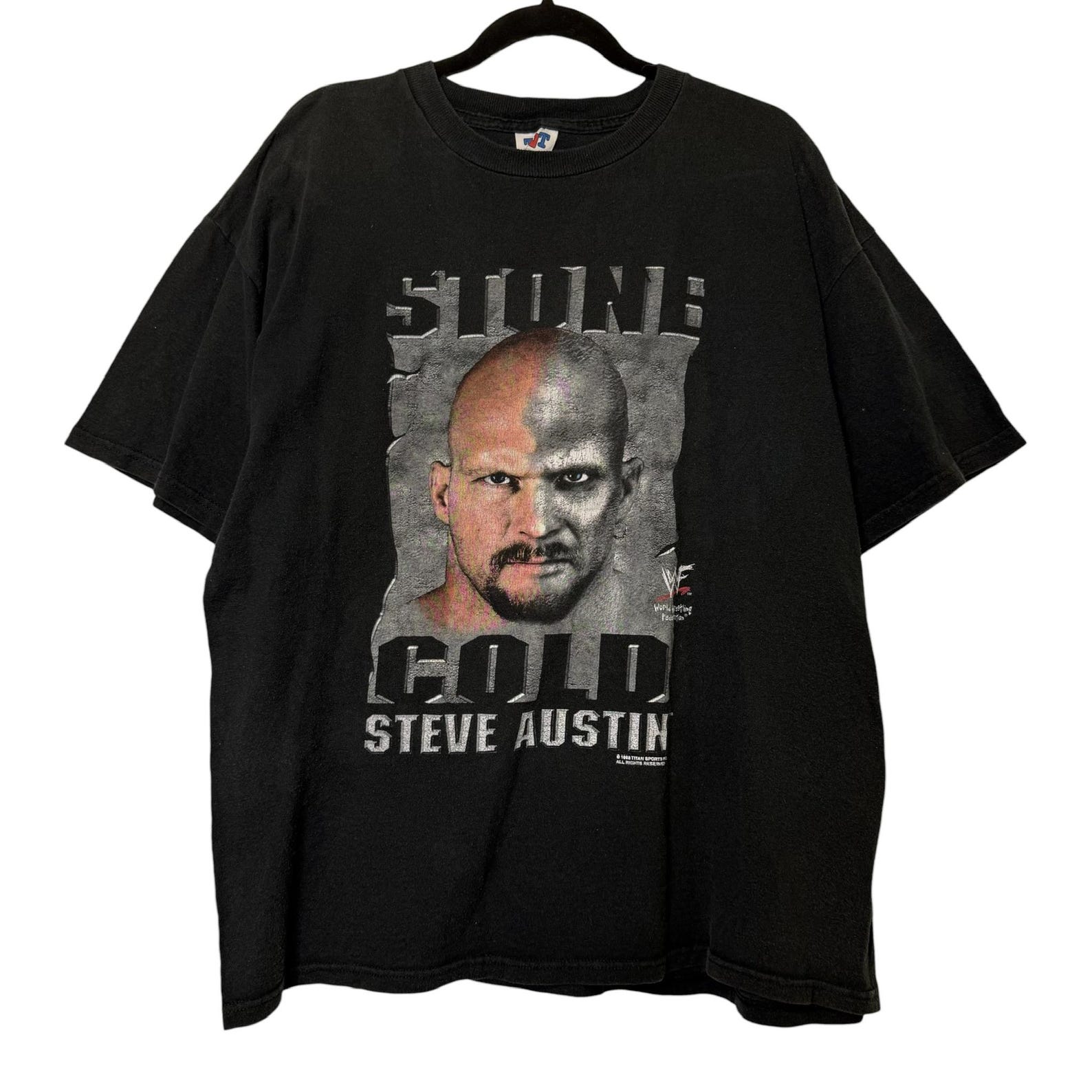 1998 Stone Cold Steve Austin WWF Sz XL (B616) 2XL