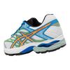 New Asics Gel Flux 4 Rebound Support Breathable Low Top Kids' Running Shoes White Blue 1014A321-102