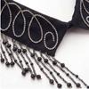 Elegant Beadwork Fringe Detachable Collar Fashion Accessory For Women And Girls Stylish Neckpiece Decorative Neckwear