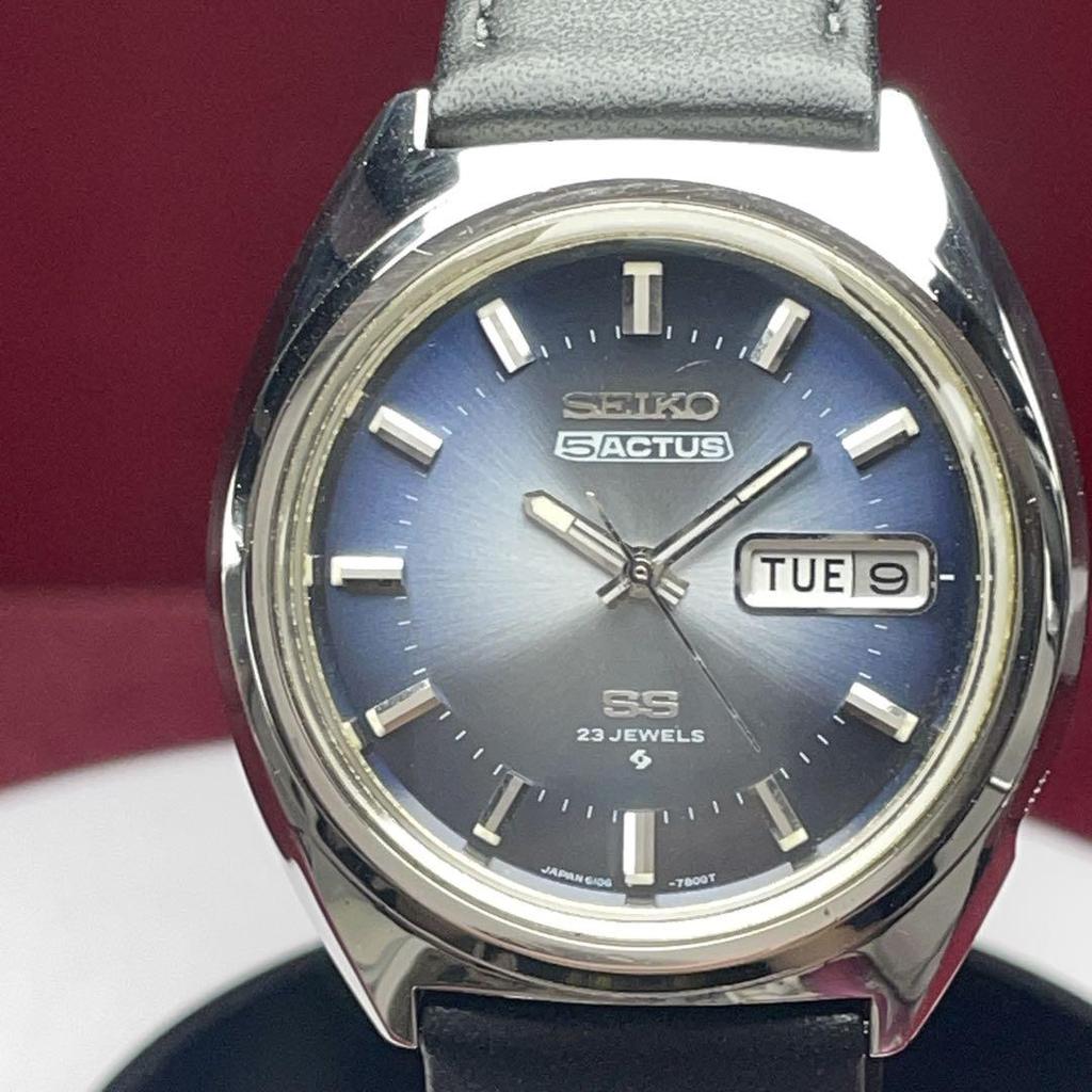 [USED] 1974 Seiko 5 Actus Stainless Steel Automatic 23 Jewels Made in Japan
